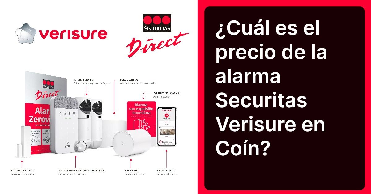 ¿Cuál es el precio de la alarma Securitas Verisure en Coín?